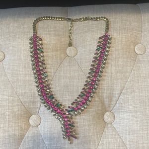 'Pomeline' Crystal Collar Necklace